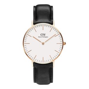 Daniel Wellington DW00100036 – Dây da -Unisex – Quartz-36mm