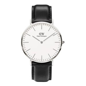 Daniel Wellington DW00100020  Quartz Dây Da-Nam- 40mm