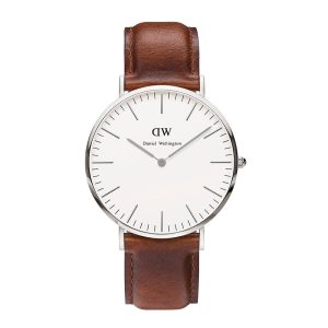 Daniel Wellington DW00100021 Nam – Quartz – Dây Da -40mm