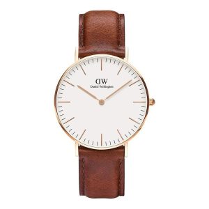 Daniel Wellington DW00100035 Quartz Dây Da-Unisex- 36mm