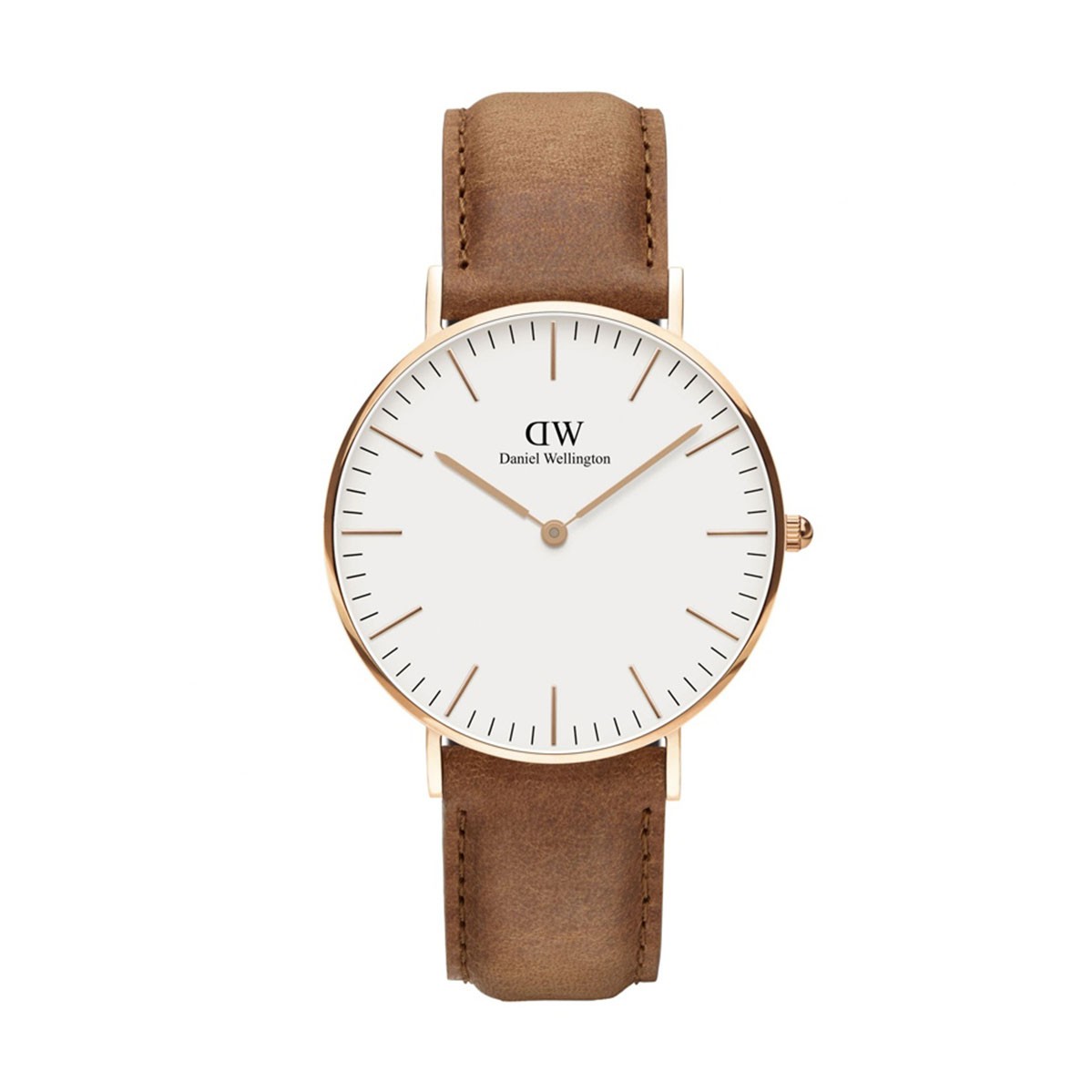 Daniel Wellington DW00100111 Quartz Dây Da-Unisex- 36mm