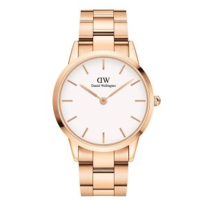 Daniel Wellington DW00100343 Nam – Quartz – Dây kim loại 40mm