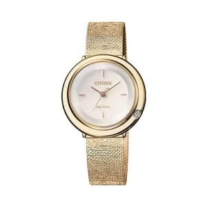 Đồng Hồ Citizen Eco-Drive EM0643-84X 31.5mm Nữ