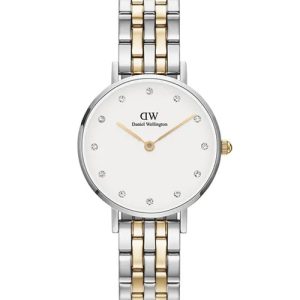 Daniel Wellington Petite Lumine 5-Link-DW00100616-Nữ-Dây Kim Loại-Quartz-28mm