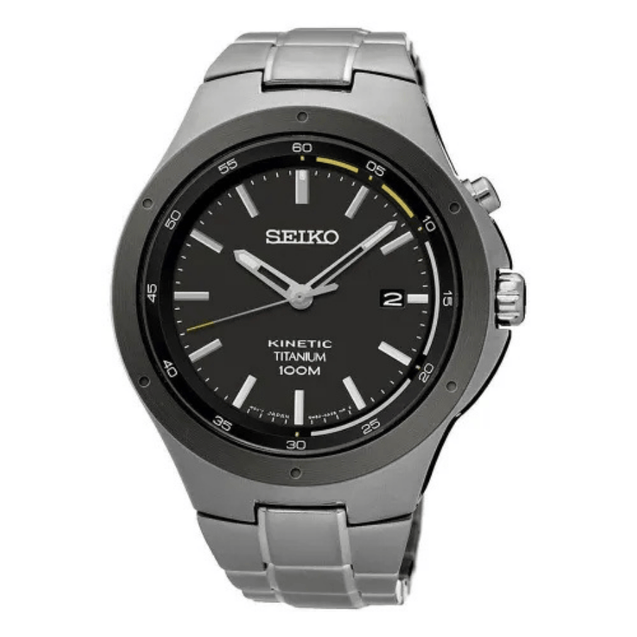 Đồng Hồ Nam Seiko SKA715P1 Kinetic(pin sạc tự động)-43mm